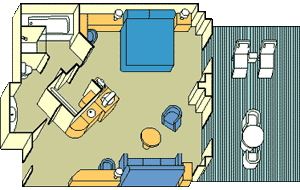 Suite w/Private Balcony